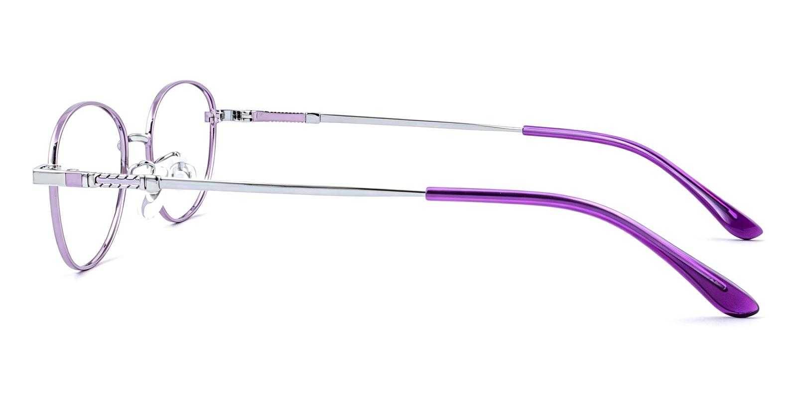 Pyrus Purple Titanium Eyeglasses , Lightweight , NosePads Frames from ABBE Glasses