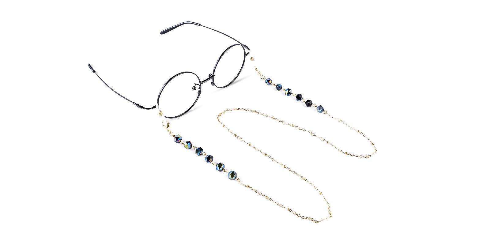 Voll - Eyeglasses Chain Black  eyeglasses-chain , glasses-chain Frames from ABBE Glasses