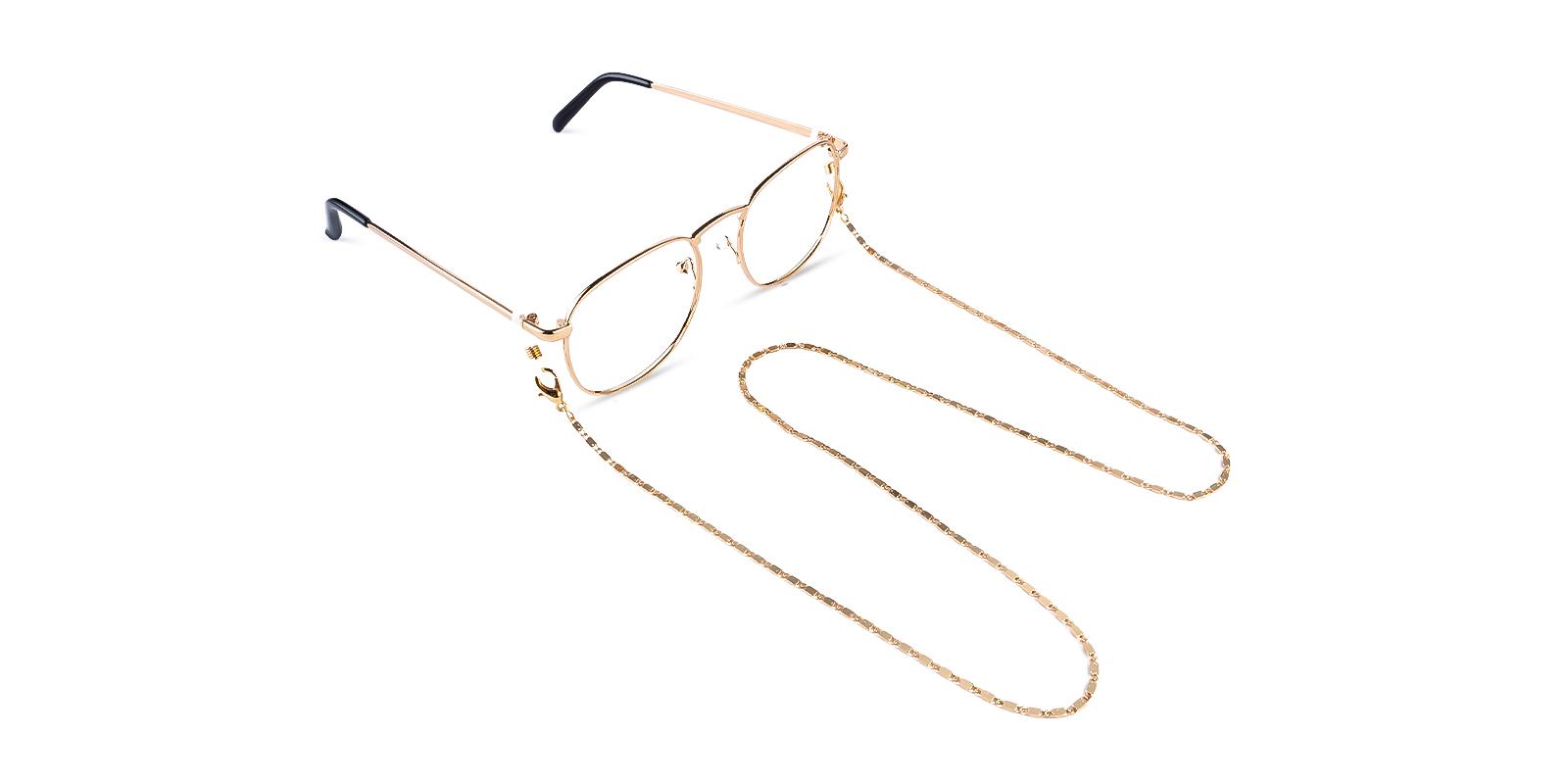Zelkin - Eyeglasses Chain Gold  eyeglasses-chain , glasses-chain Frames from ABBE Glasses