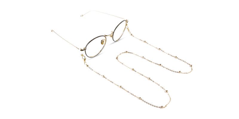 Kako - Eyeglasses Chain Gold  Frames from ABBE Glasses