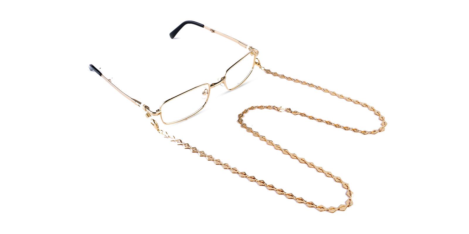 Plac - Eyeglasses Chain Gold  eyeglasses-chain , glasses-chain Frames from ABBE Glasses