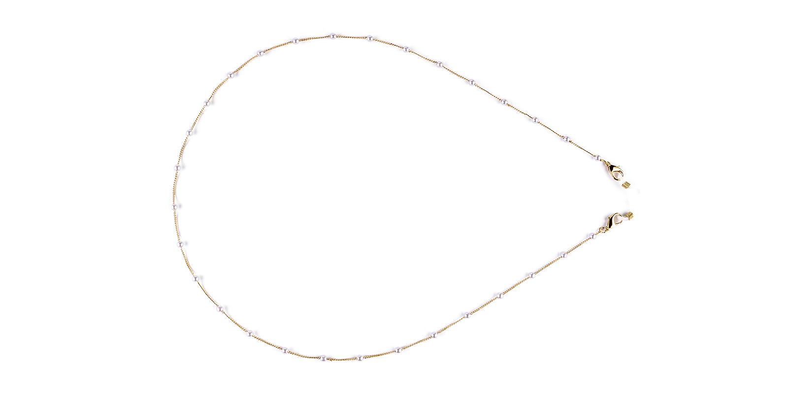 Periia - Eyeglasses Chain Gold  eyeglasses-chain , glasses-chain Frames from ABBE Glasses