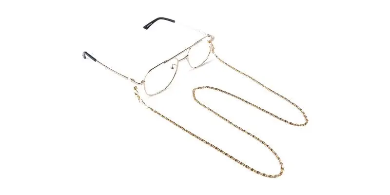 Inaire - Eyeglasses Chain Gold  Frames from ABBE Glasses