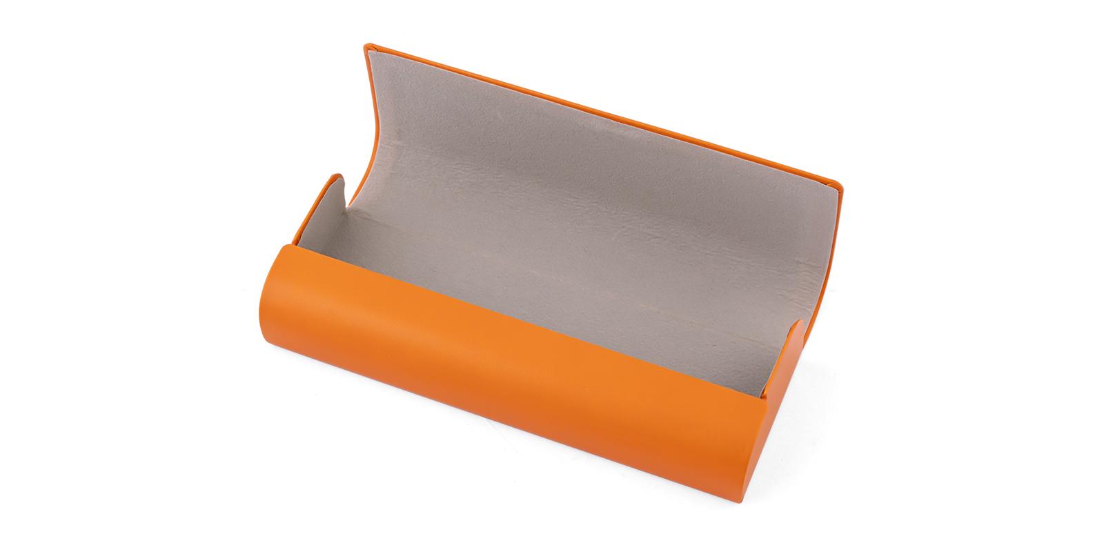 Iron Eyeglasses Case AB18601 Orange   Frames from ABBE Glasses