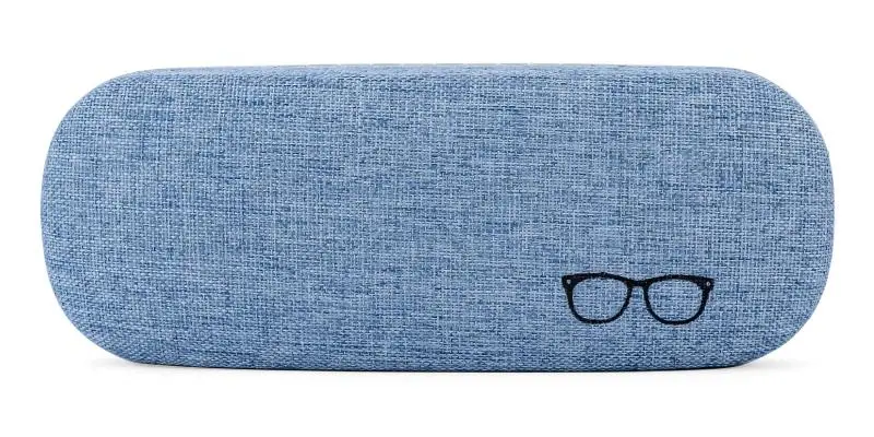 Iron Eyeglasses Case AB06401 Blue  Frames from ABBE Glasses