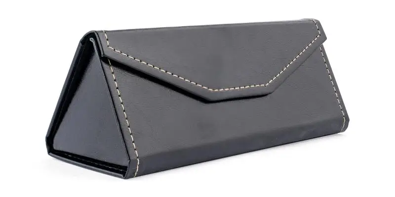 Deluxe Tri-Fold Eyeglass Case AB01402 Black  Frames from ABBE Glasses