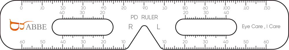 Pupillary Distance Printable Ruler