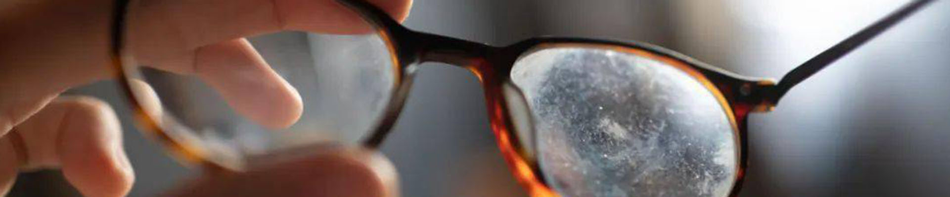How to remove scratches from eyeglasses plastic
