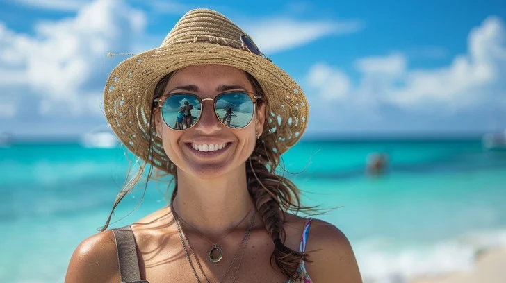 Lens Details Images - Mirrored Sunglasses