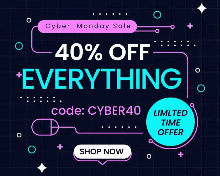 Cyber Monday Sale